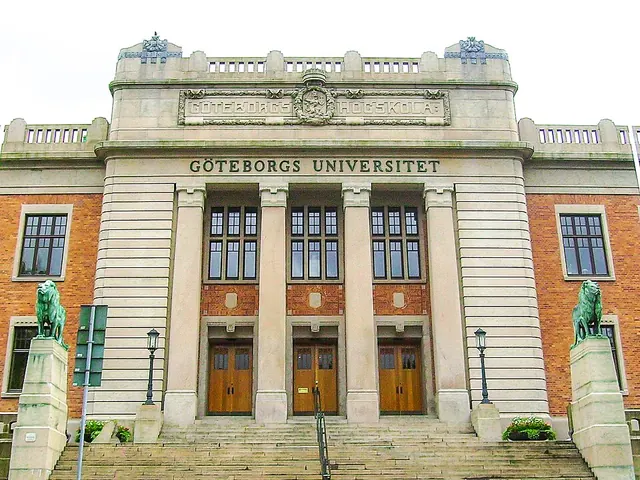 Göteborgs universitets huvudbyggnad i Vasaparken